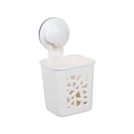 Подстаканник одинарный Fixsen Grampus пластик, белый (GR-7082)