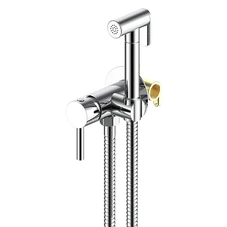 Гигиенический душ Loranto со смесителем, однорычажный, хром (LR80542000)