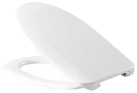 Крышка-сиденье для унитаза Haro Линоза  стальное крепление, белое (531225)