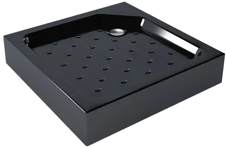 Душевой поддон Метакам Universal Black N 900х900 квадрат, акриловый, черный (CS00081552)