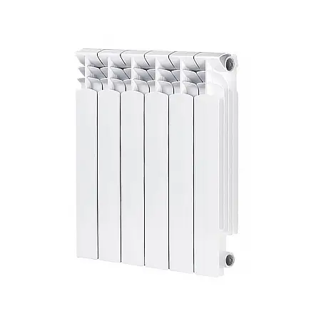 Радиатор биметаллический AZARIO BM500/100 6 секций, белый (BM500/100/6)