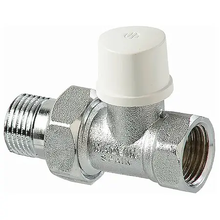 Вентиль радиаторный Arco TEIDE прямой, нижний, ВР/НР, латунь, 3/4" (507270) 