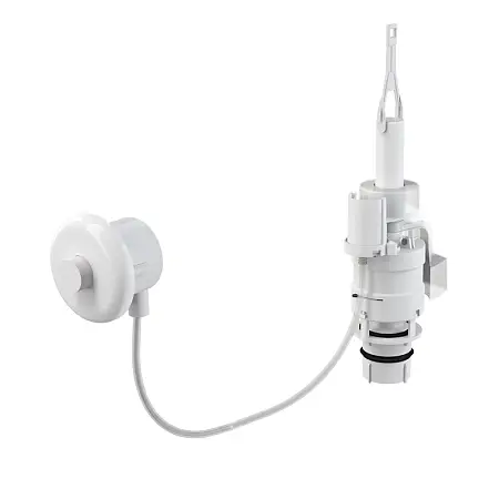 Кнопка пневматического смыва на расстоянии, ручное управление, белый. Alcadrain (MPO10)