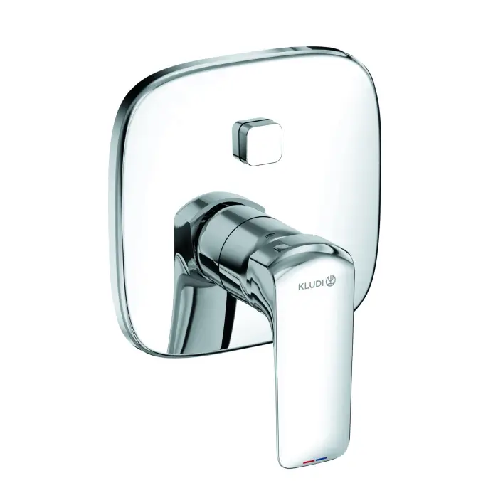 Встраиваемый смеситель KLUDI AMEO для ванны и душа; автом. переключатель душ/ванна PUSH&SWITCH, хром (416590575)