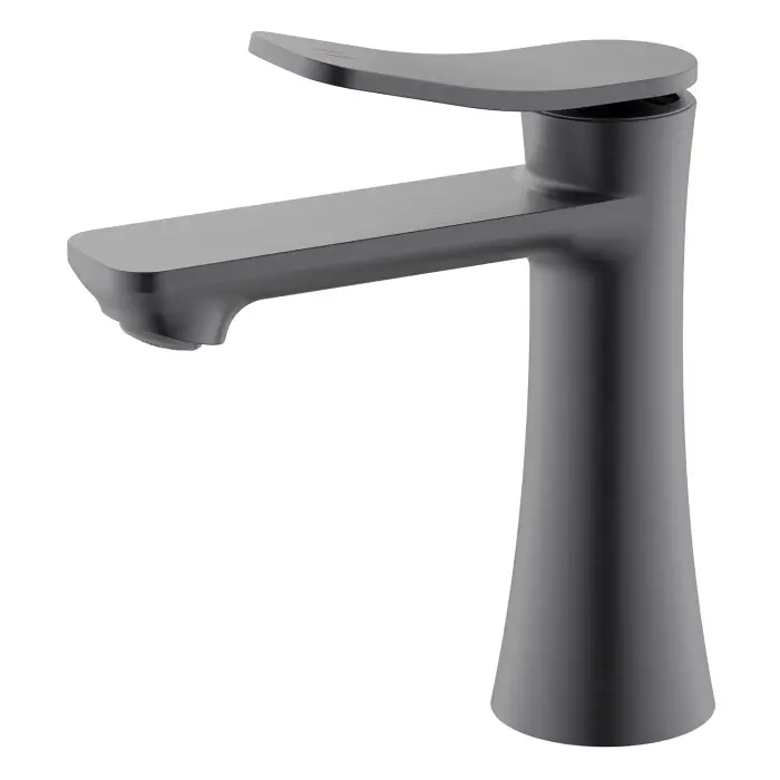 Cмеситель для раковины Azario Escaro керамический картридж, графит (AZ-K1074GR)