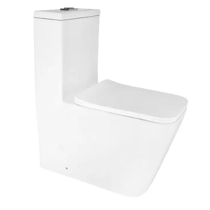 Унитаз-моноблок Azario Avanti 360х640х775 безободковый, система смыва Tornado, с быстросъемным сиденьем микролифт (AZ-6203)