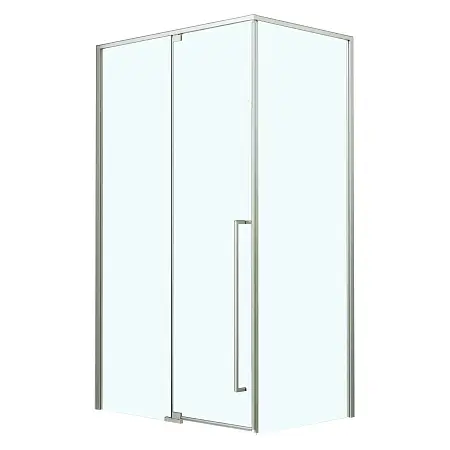 Душевое ограждение Azario MALE 1200х800х1950 прозрачное стекло 6 мм, профиль хром (AZ-J50-12080-CH-CL)