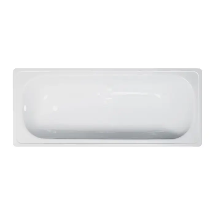 Ванна стальная ВИЗ RIANTO 170х70х40 пристенная, с опорной подставкой, с рантом (RV-170)