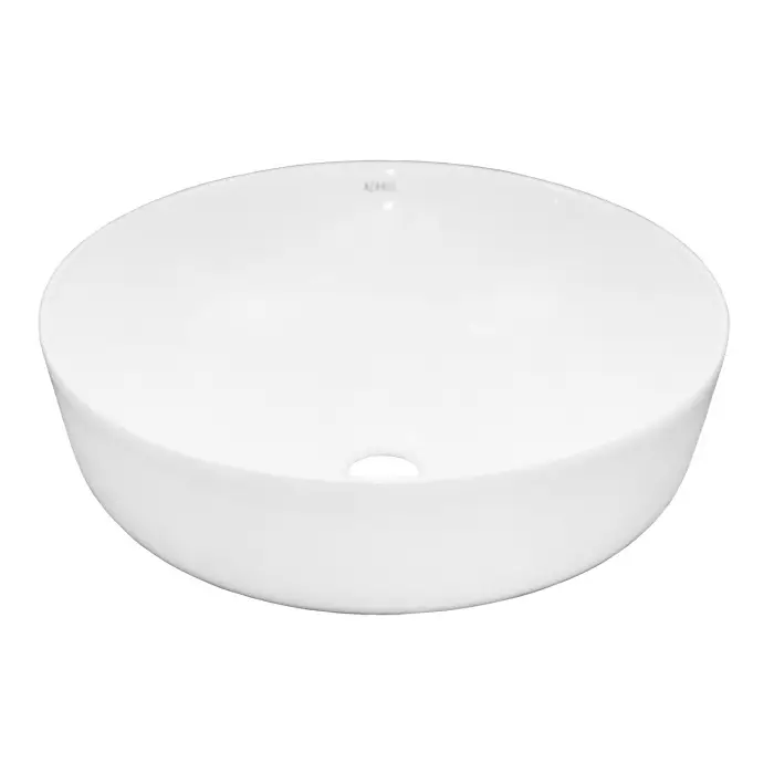 Раковина-чаша Azario 355x355x150 накладная, круглая, белый глянец (AZ-3217)