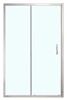 Душевая дверь Azario MILTON 1200х2000 L/R, прозрачное стекло 6 мм, цвет пофиля серебро (AZ-ND6121 1200)